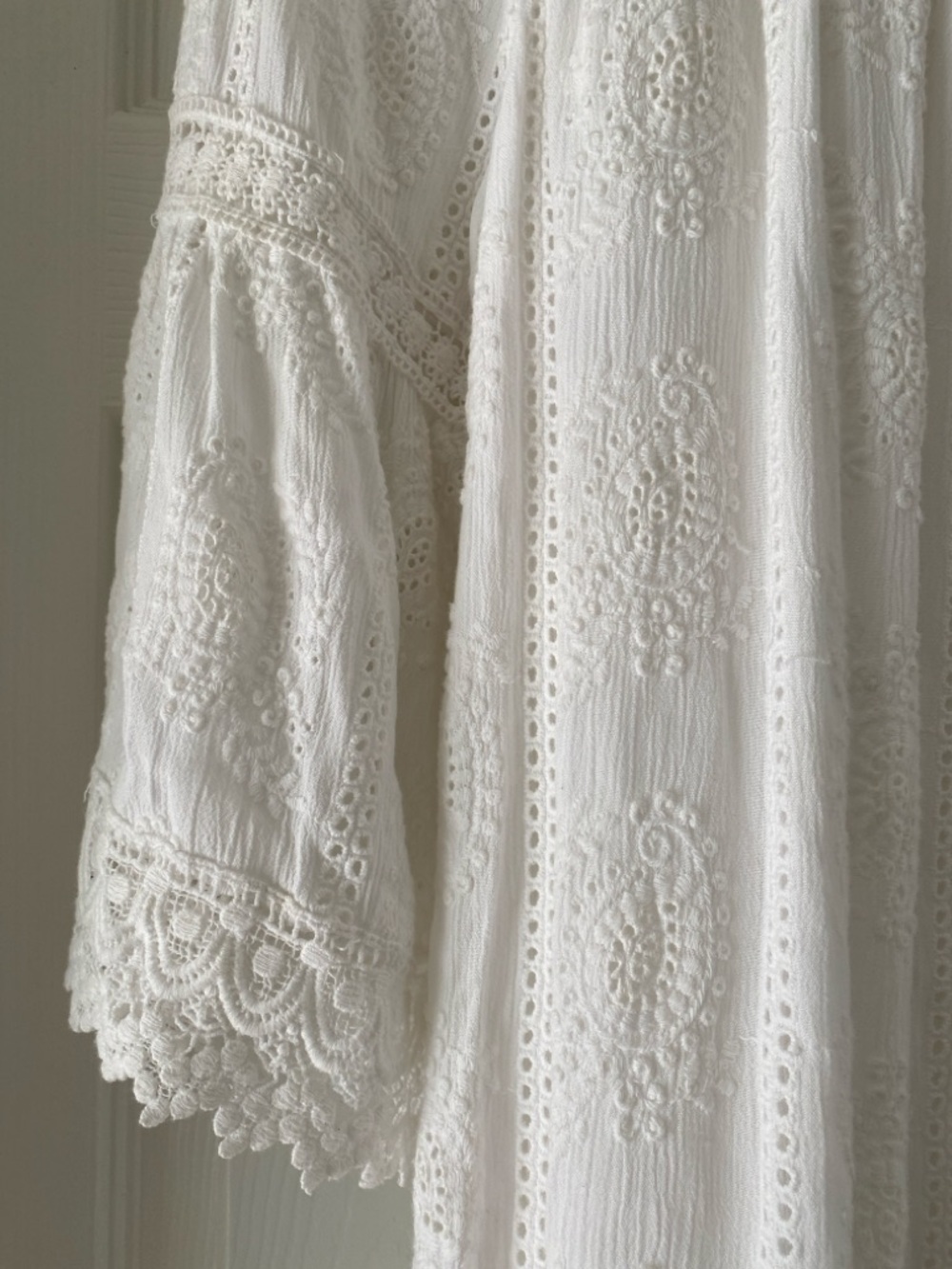 Karen Kane White Eyelet Dress - Picture 7 of 8